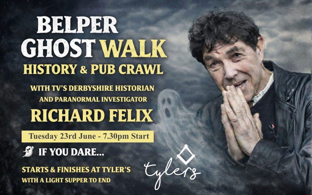 Belper Ghost Walk, History & Pub Crawl with Richard Felix – Totally New Walk