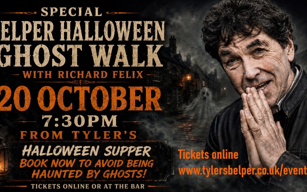 Belper October Halloweeny Ghost Walk with Richard Felix